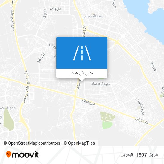 خريطة طريق 1807