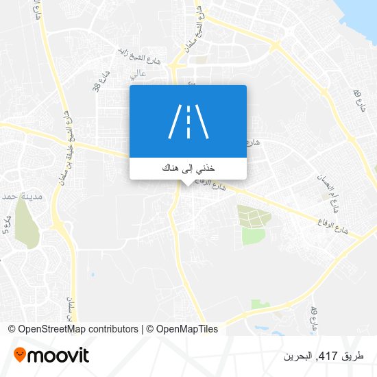 خريطة طريق 417