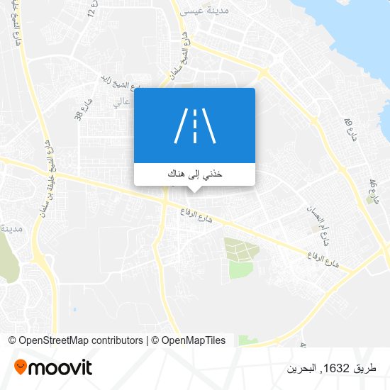 خريطة طريق 1632