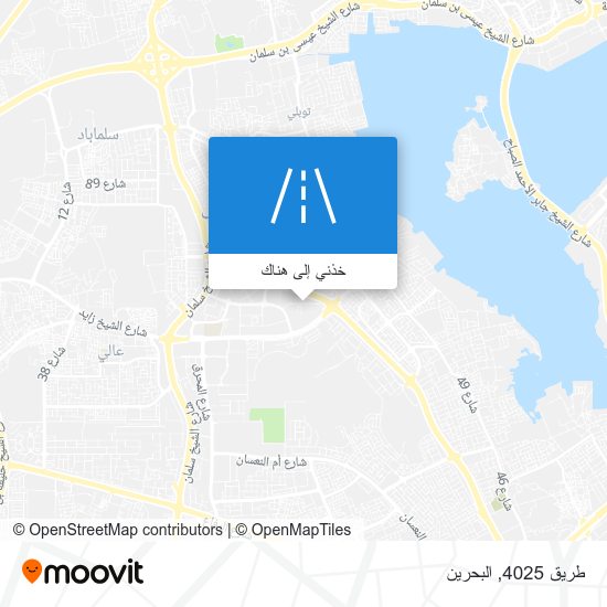 خريطة طريق 4025