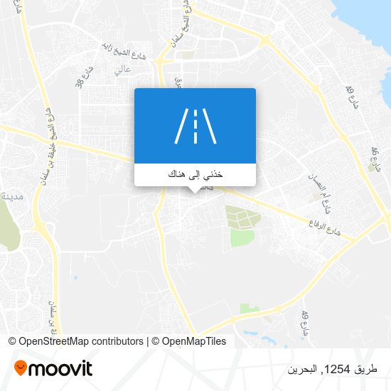 خريطة طريق 1254