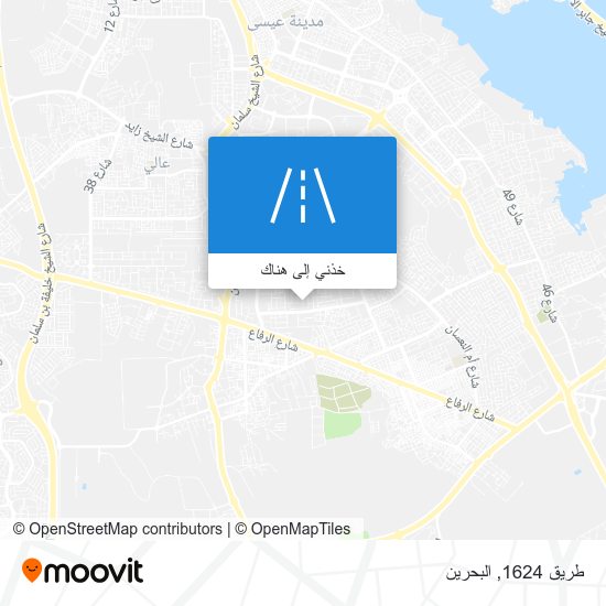 خريطة طريق 1624