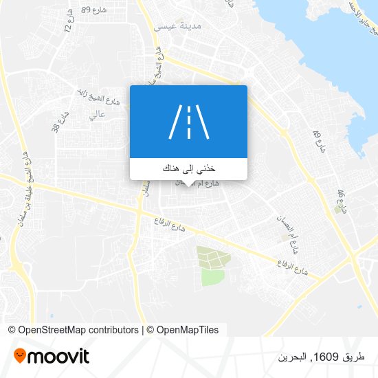 خريطة طريق 1609