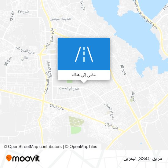 خريطة طريق 3340