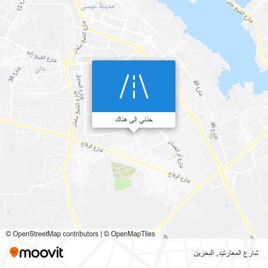 خريطة شارع المعارتيد