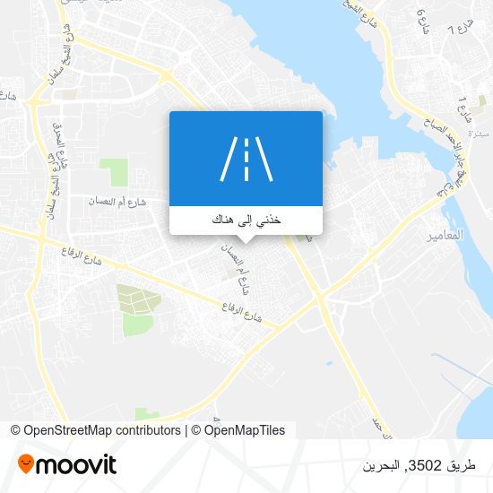 خريطة طريق 3502