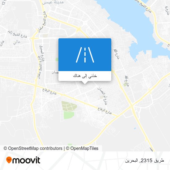 خريطة طريق 2315
