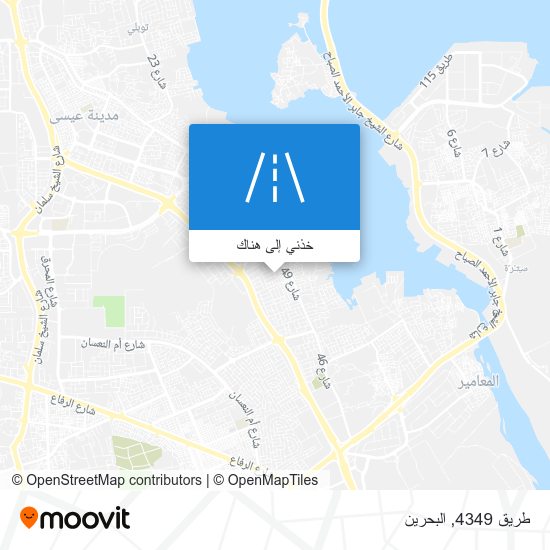 خريطة طريق 4349