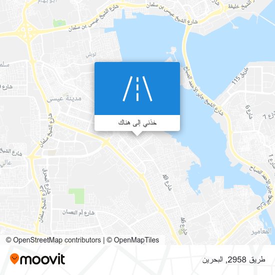 خريطة طريق 2958