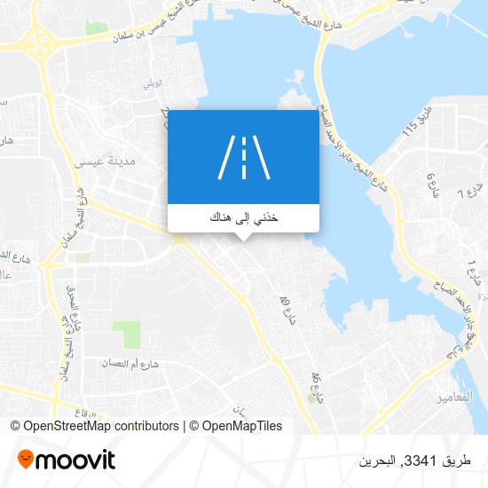 خريطة طريق 3341