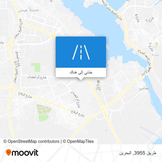 خريطة طريق 3955