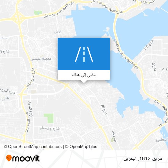 خريطة طريق 1612