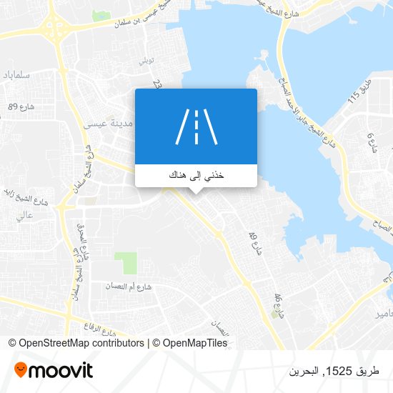 خريطة طريق 1525