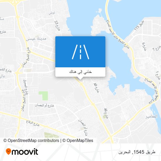 خريطة طريق 1545