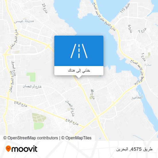 خريطة طريق 4575