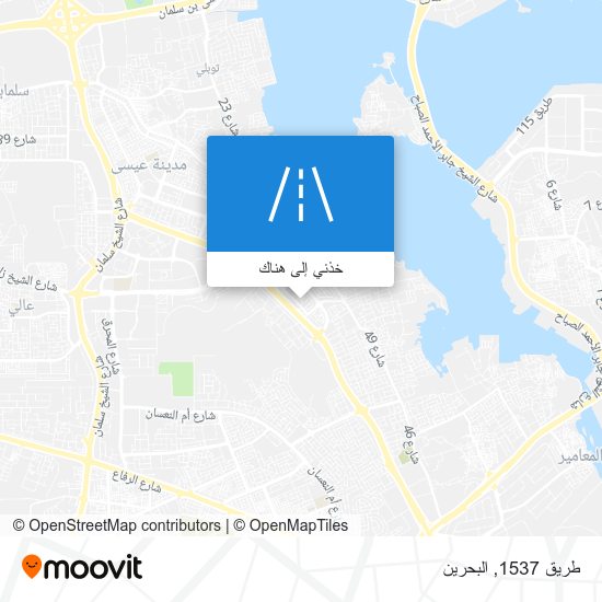خريطة طريق 1537