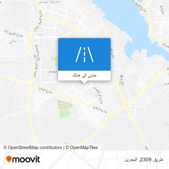 خريطة طريق 2309