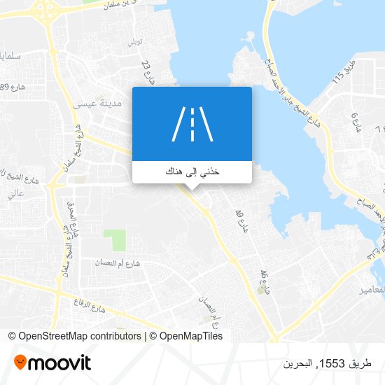 خريطة طريق 1553