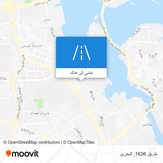 خريطة طريق 1636