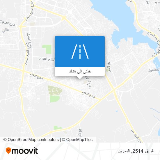 خريطة طريق 2514