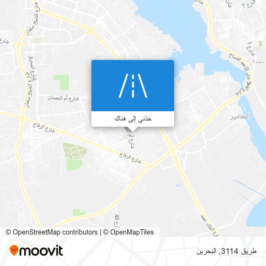 خريطة طريق 3114