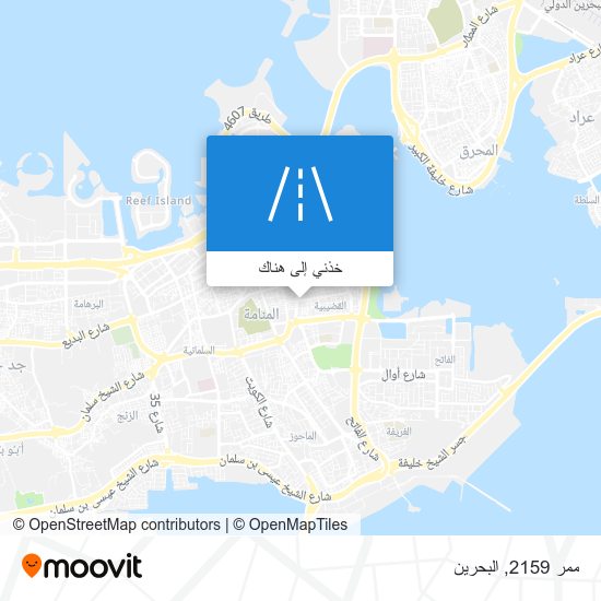 خريطة ممر 2159