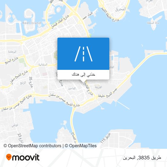 خريطة طريق 3835