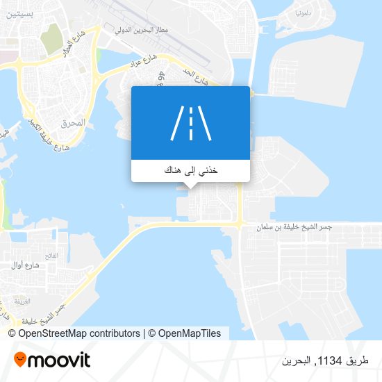 خريطة طريق 1134