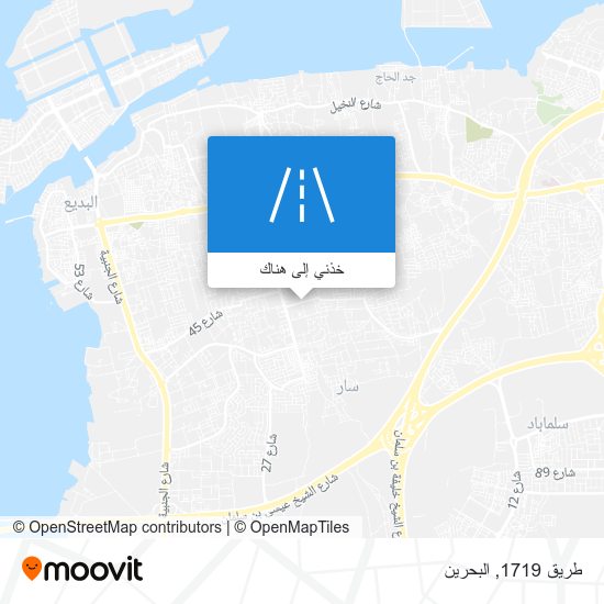 خريطة طريق 1719