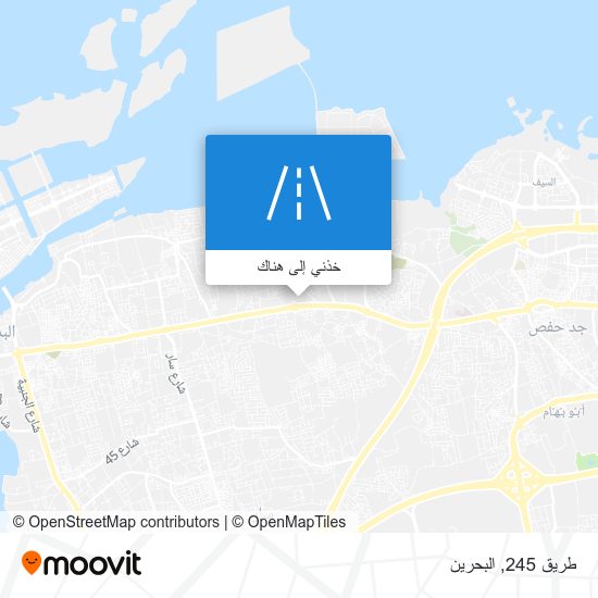 خريطة طريق 245