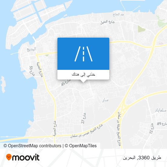 خريطة طريق 3360