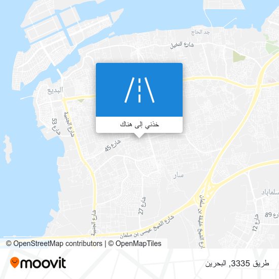 خريطة طريق 3335