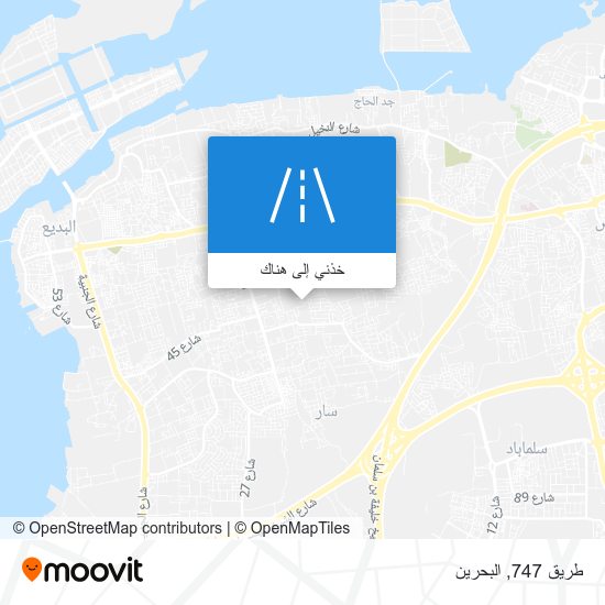 خريطة طريق 747