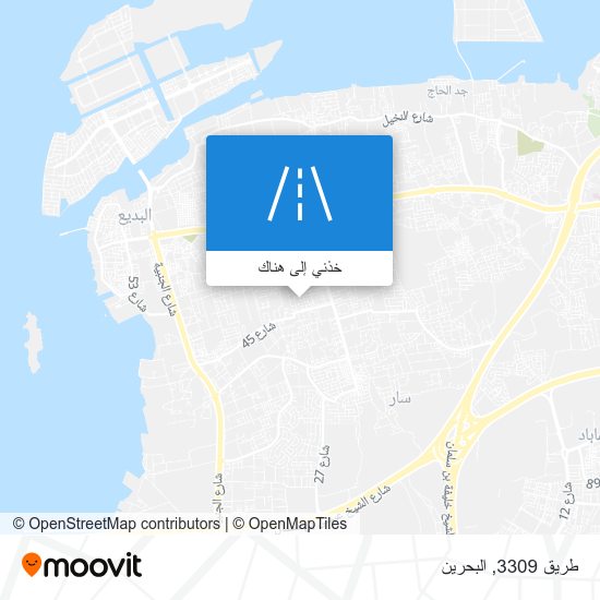 خريطة طريق 3309