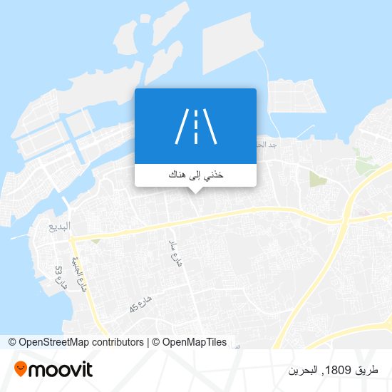 خريطة طريق 1809