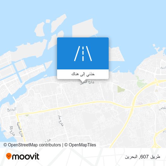 خريطة طريق 607