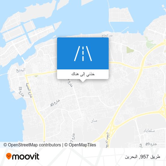 خريطة طريق 957