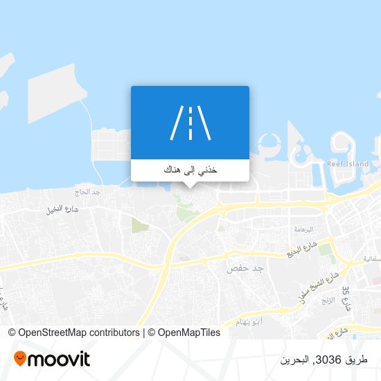 خريطة طريق 3036