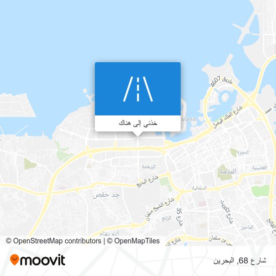 خريطة شارع 68