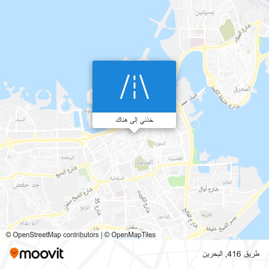 خريطة طريق 416