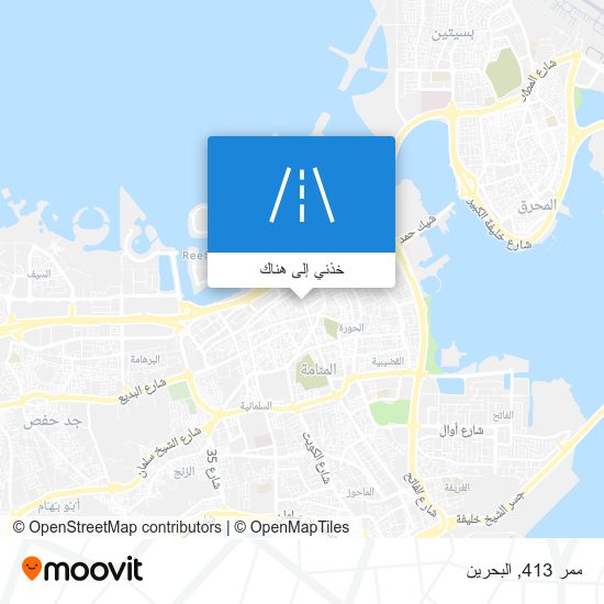 خريطة ممر 413