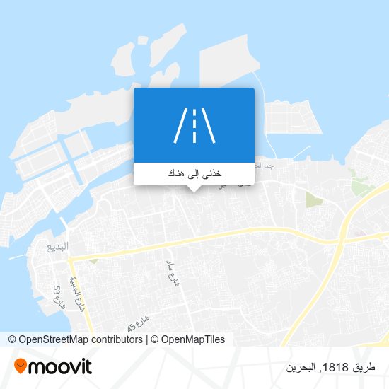 خريطة طريق 1818