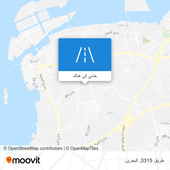 خريطة طريق 3315