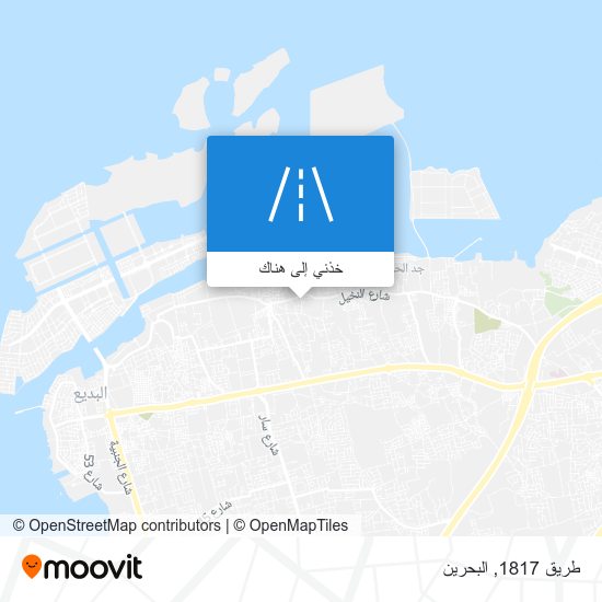 خريطة طريق 1817