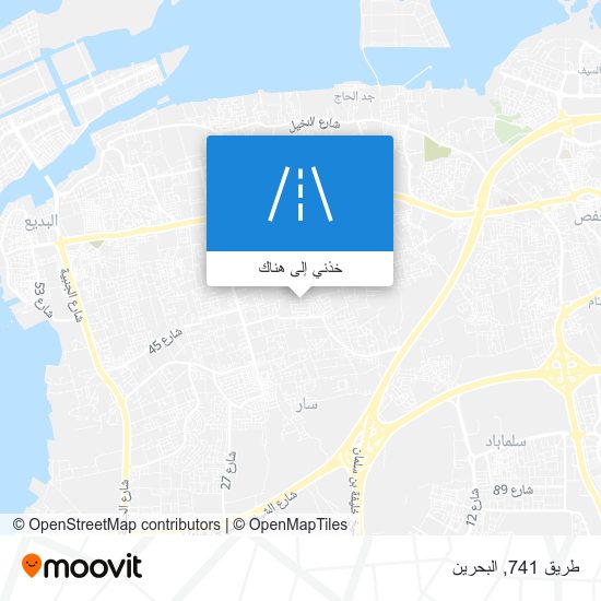 خريطة طريق 741