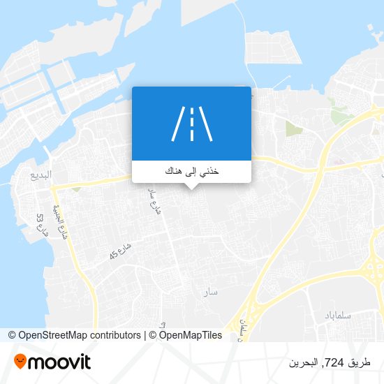 خريطة طريق 724