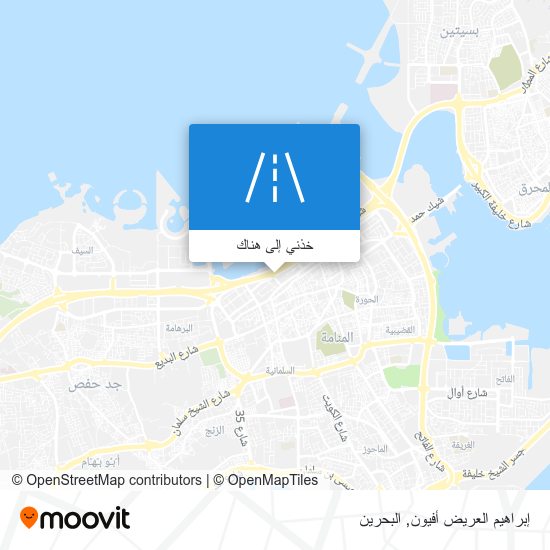 خريطة إبراهيم العريض أفيون
