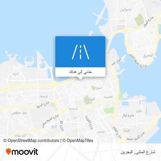 خريطة شارع المثنى