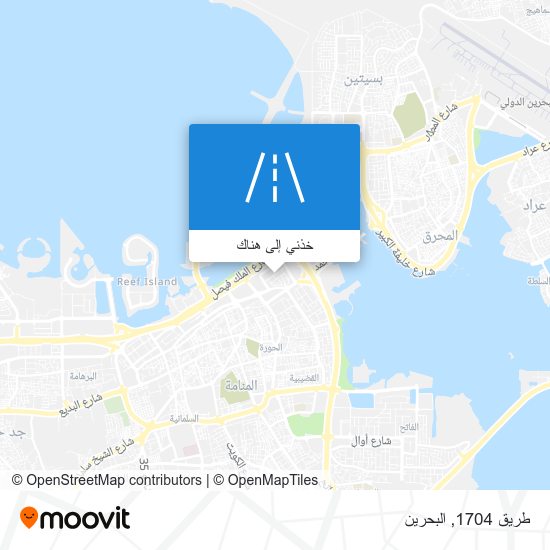 خريطة طريق 1704