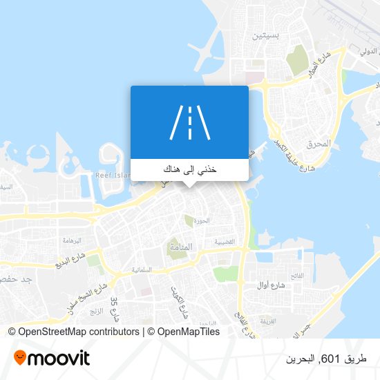 خريطة طريق 601